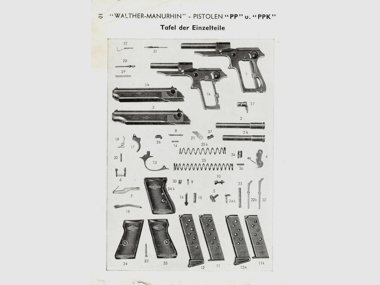 Walther Hahnklappe PP / PPK [4b]