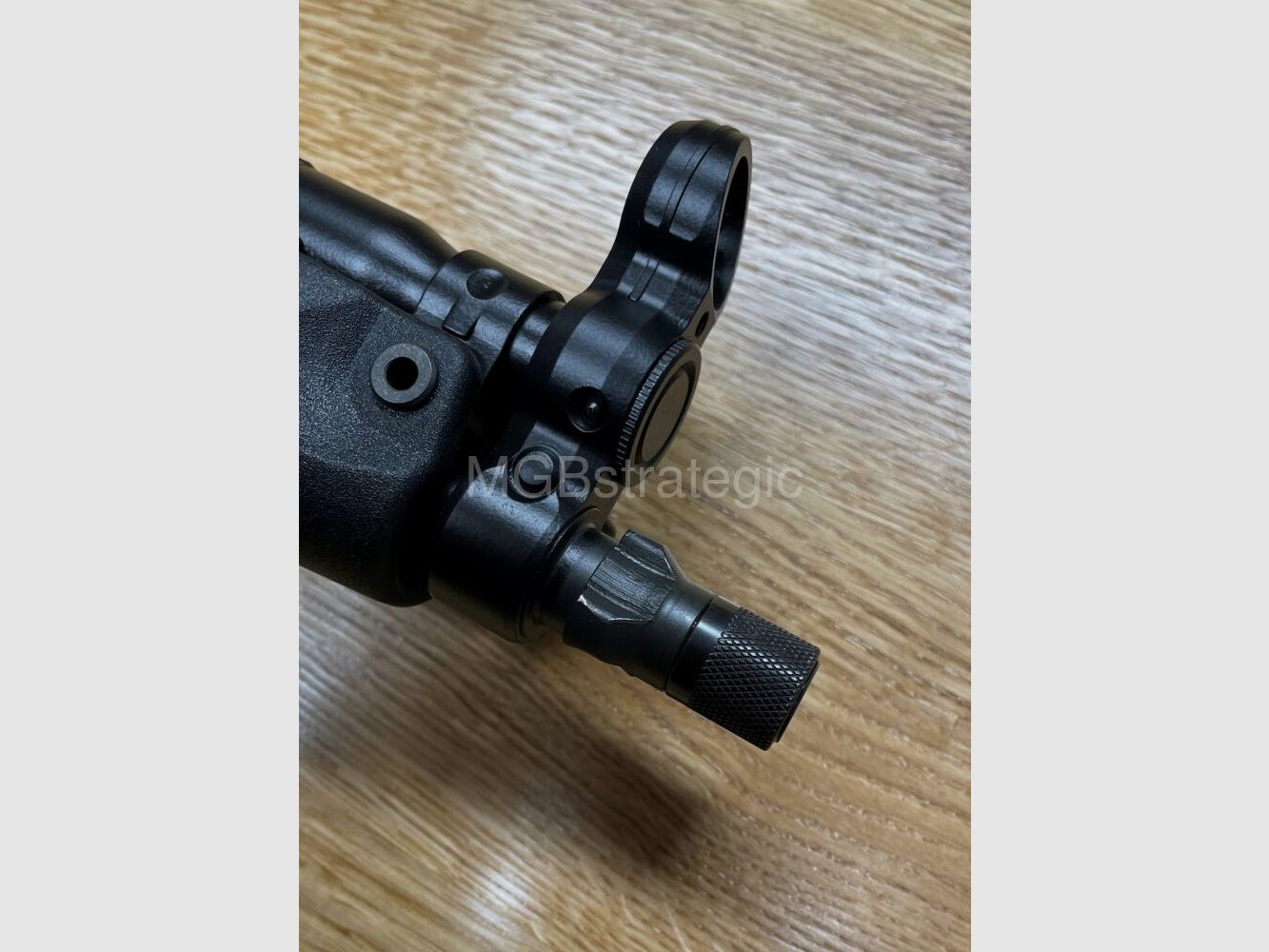 Heckler & Koch SP5 mit Festschaft - halbautom. Büchse 9mmLuger zivile Ausführung der Heckler & Koch MP5 - H&K SP 5 HK SP5 - optional mit Acheron AG SMG E1 Schalldämpfer