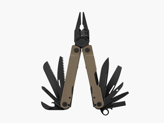 Leatherman REBAR Coyote Tan, Molle Holster, Black, M