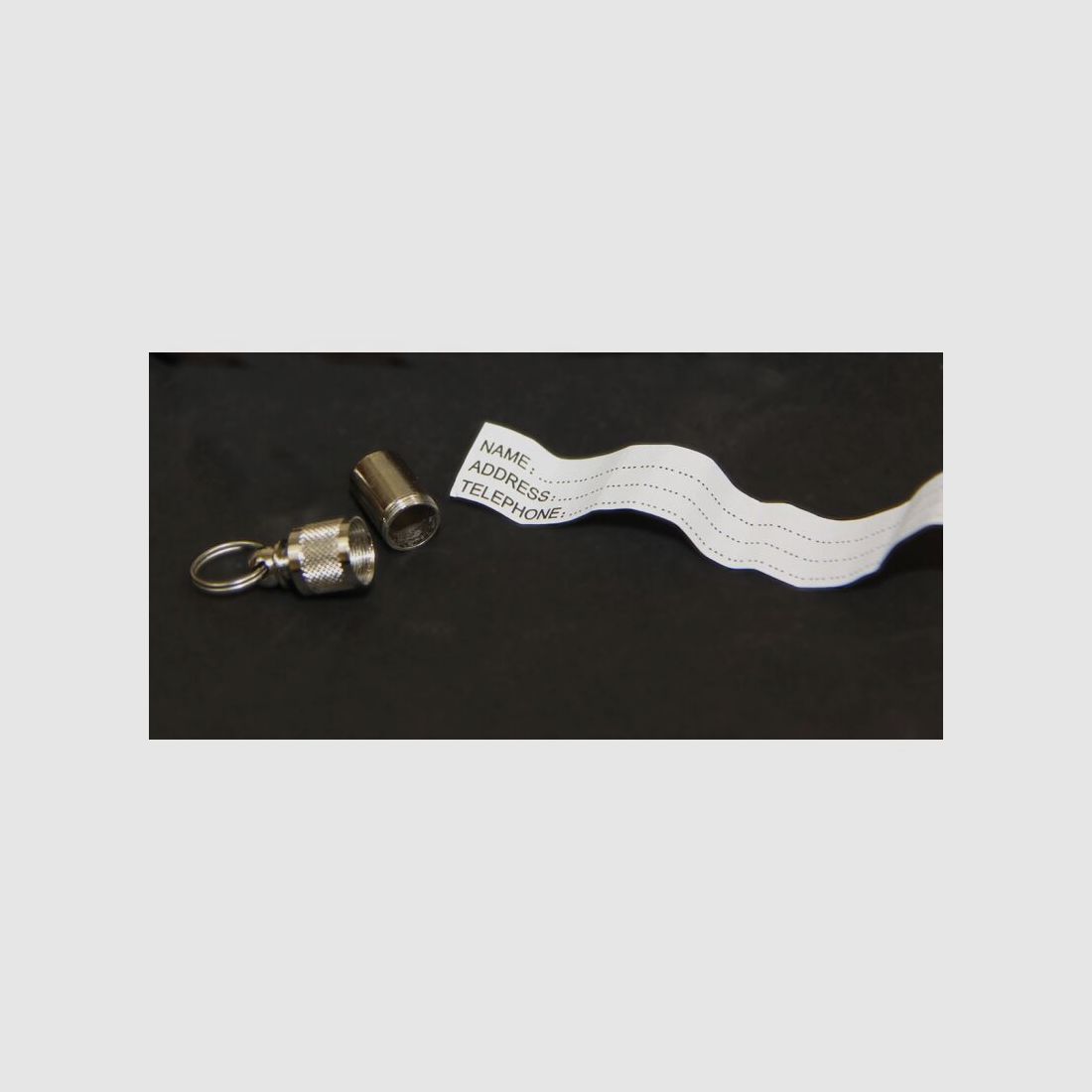 AKAH Würge Halsband mit Begrenzung aus Fahlleder