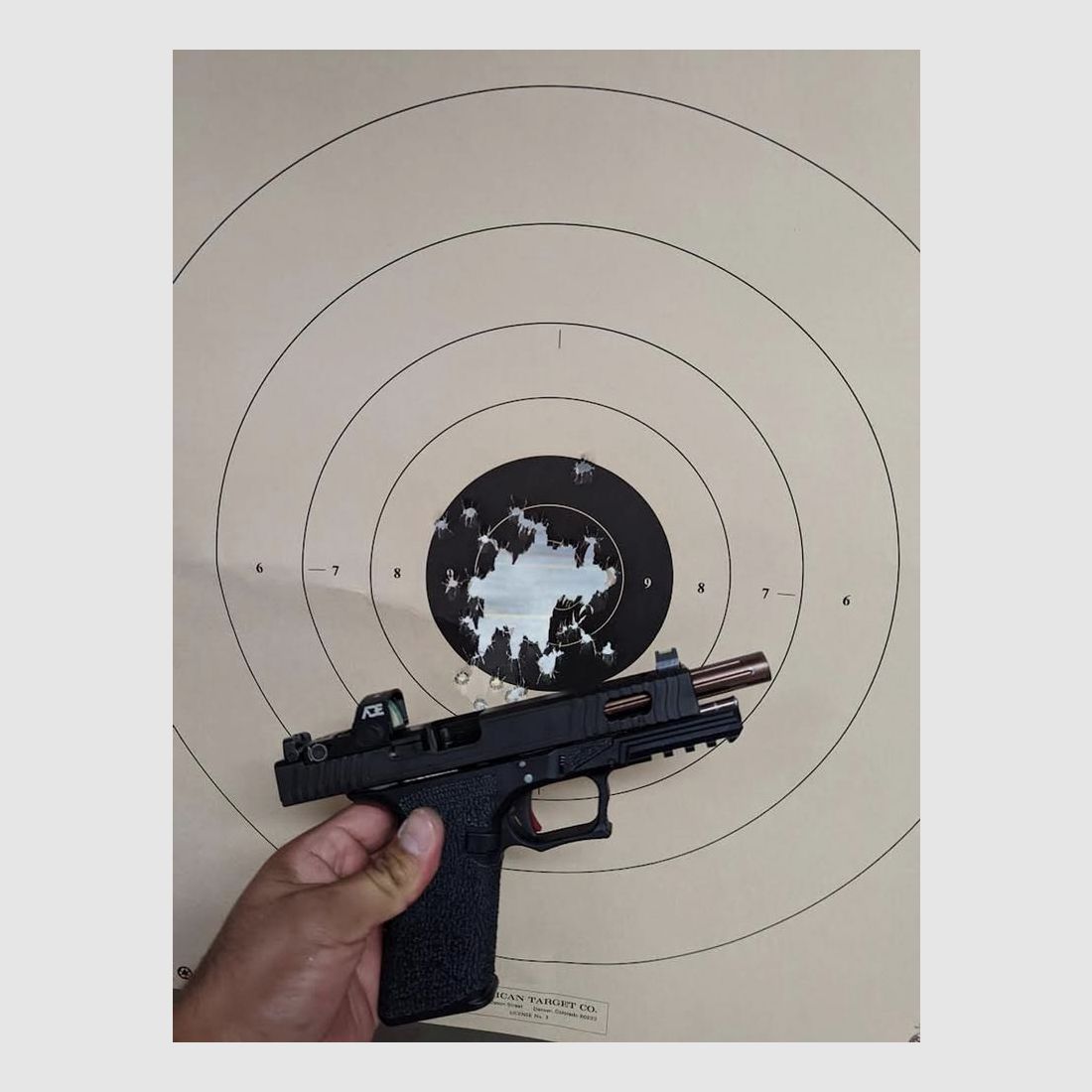 ADE Raptor RD3-020 Shake Awake Rotpunktvisier mit 2 MOA Rotpunkt und Trijicon RMR-Schraubenmuster, Bild 10 von 10