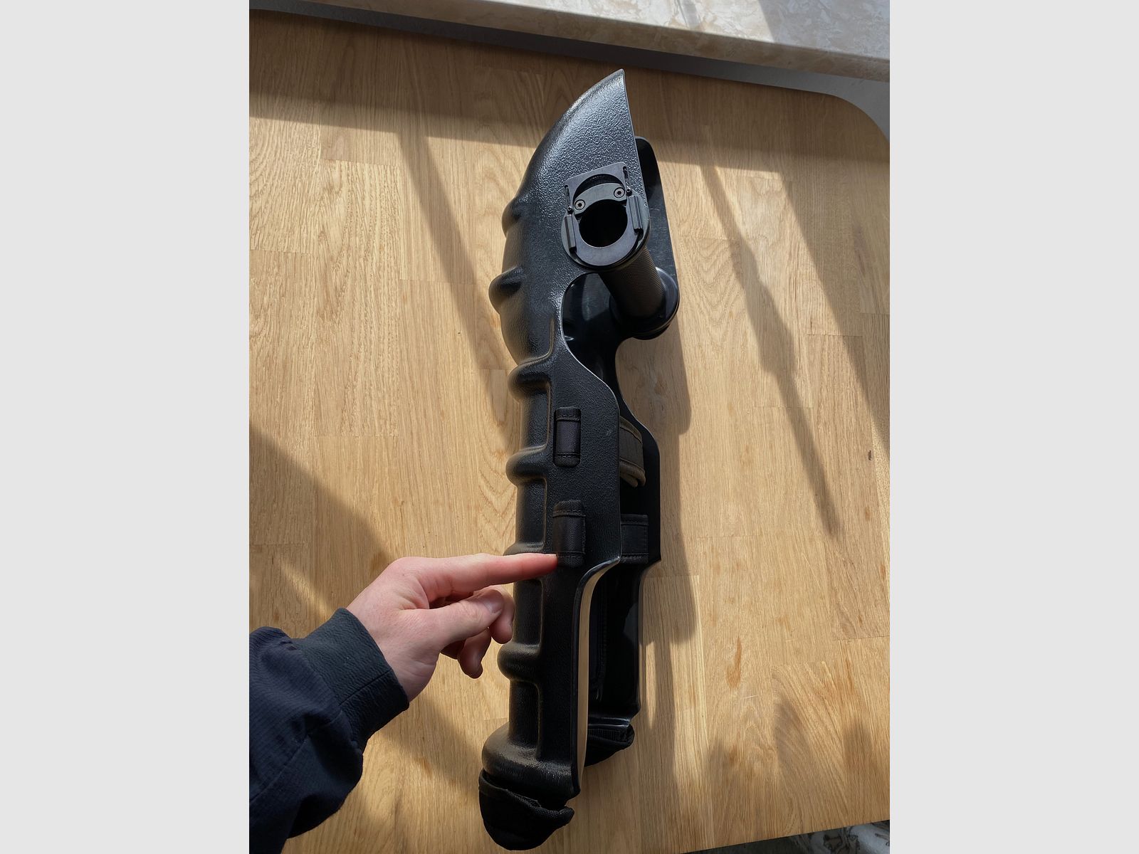 MONADNOCK® Impactor Mini-Shield/Protezione per avambraccio, ambidestro, nero