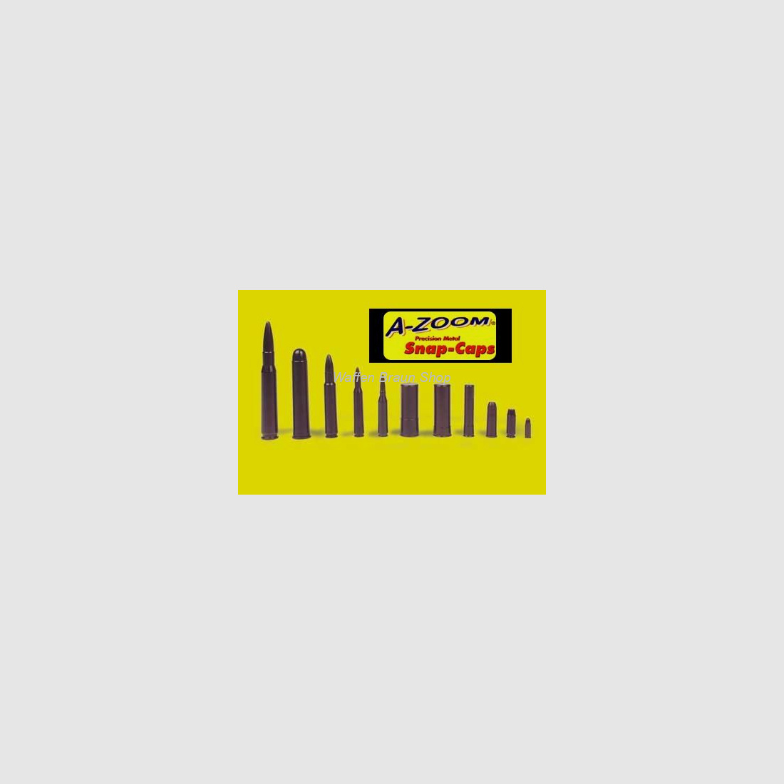 A-ZOOM 16144 EXERZIER-/PUFFER- .500 S&W MG 6/PACK