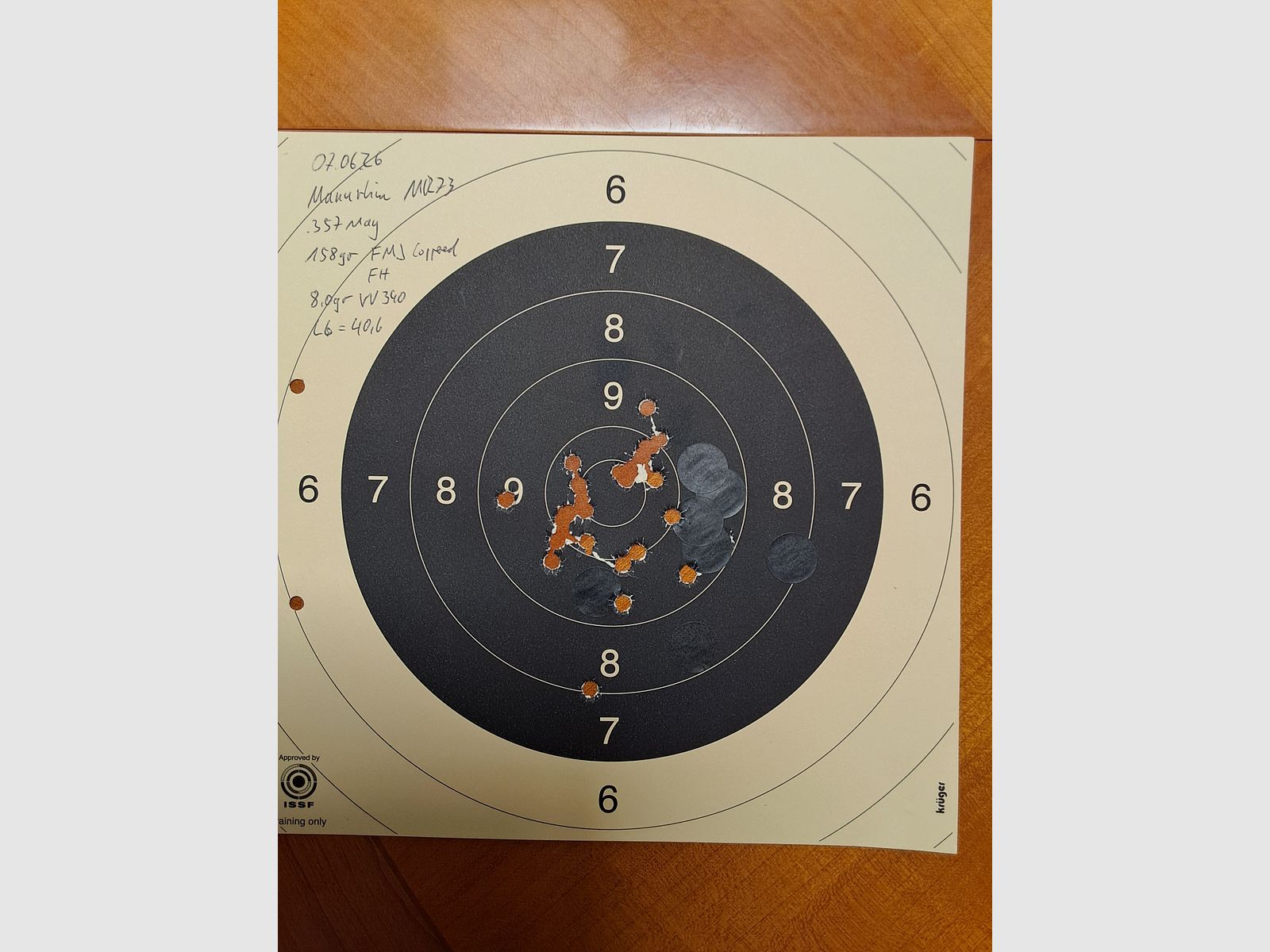 Revolver Manurhin MR73 Sport 6 Zoll .357 Magnum "originale" Manurhin Fertigung