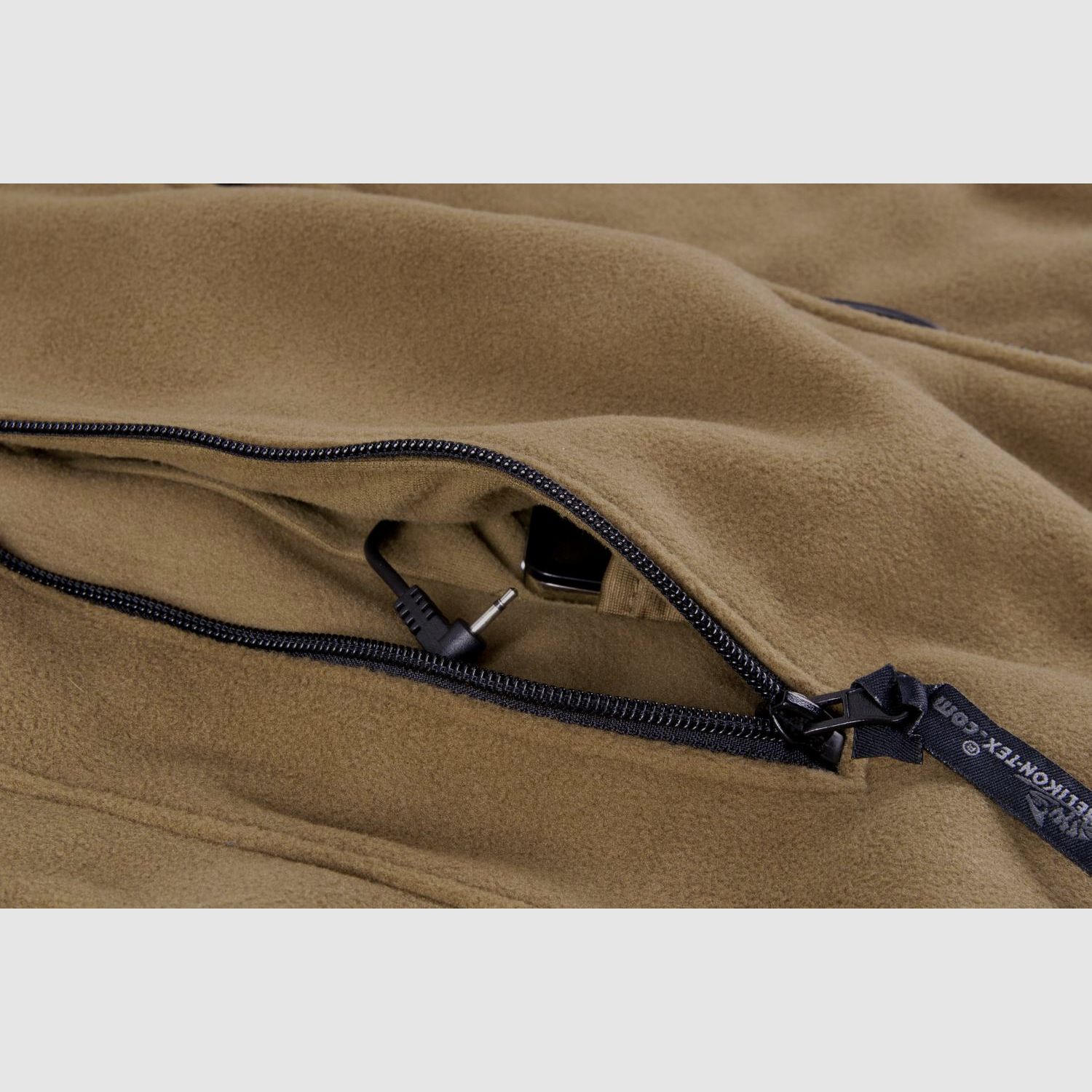 HELIKON-TEX LIBERTY FLEECE JACKE SCHWARZ