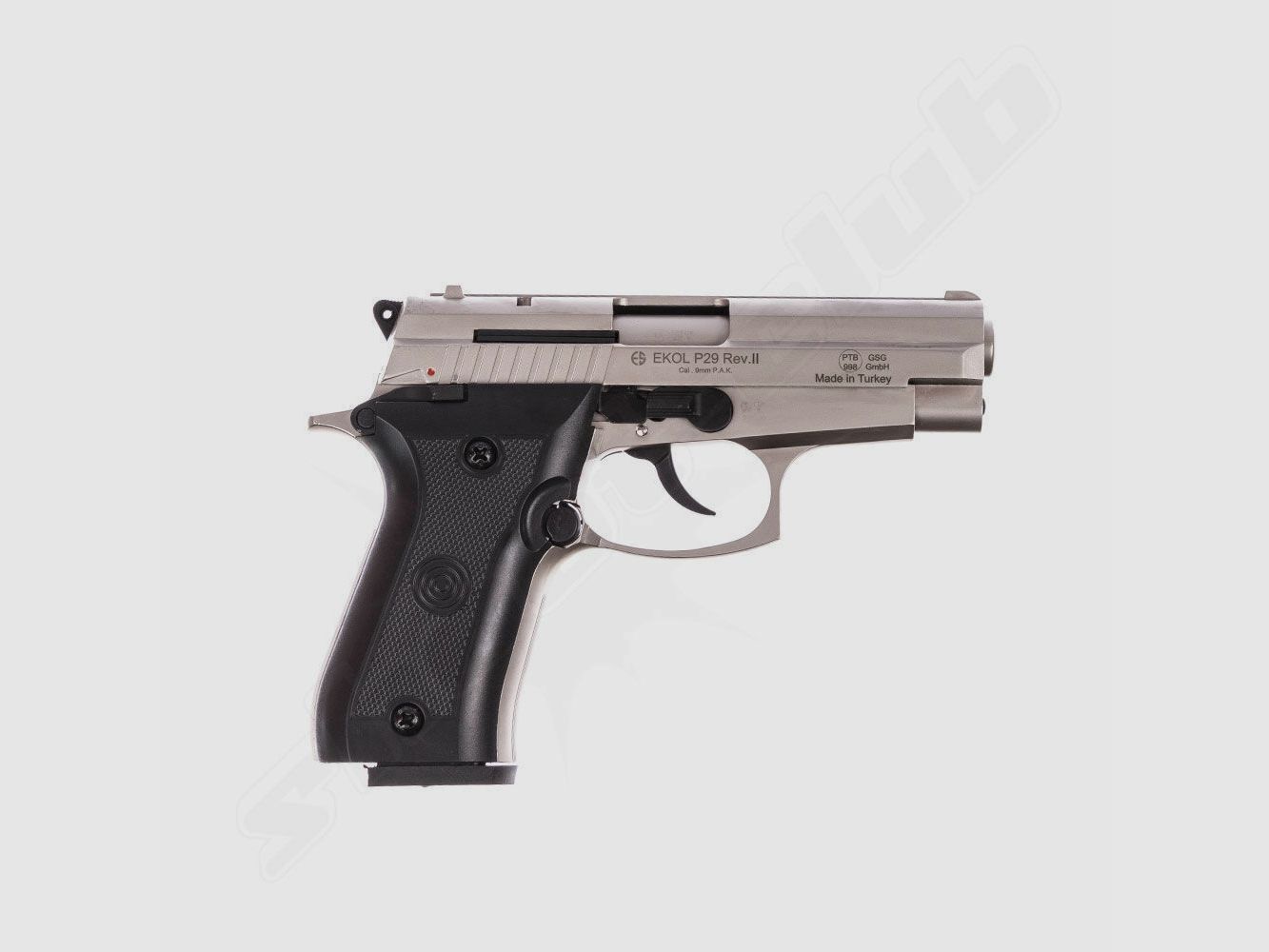 Ekol Firat P29 Rev ll 9mm PAK vernickelt, Bild 2 von 4