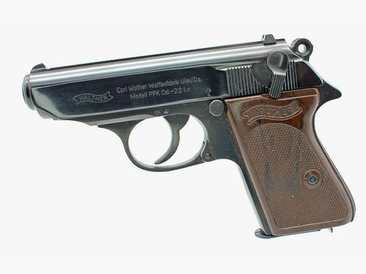 Walther sport- en autoriteitswapens Carl Walther Ulm PPK kal. .22l.r. Top stalen frame