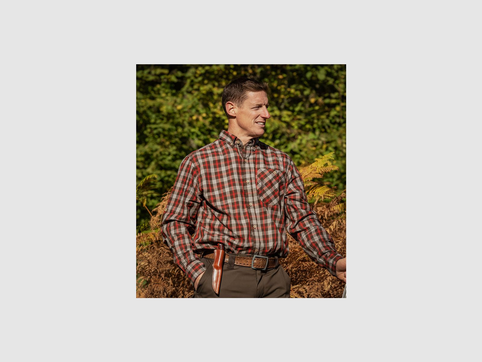 Camisa activa Moorland SHOOTERKING roja