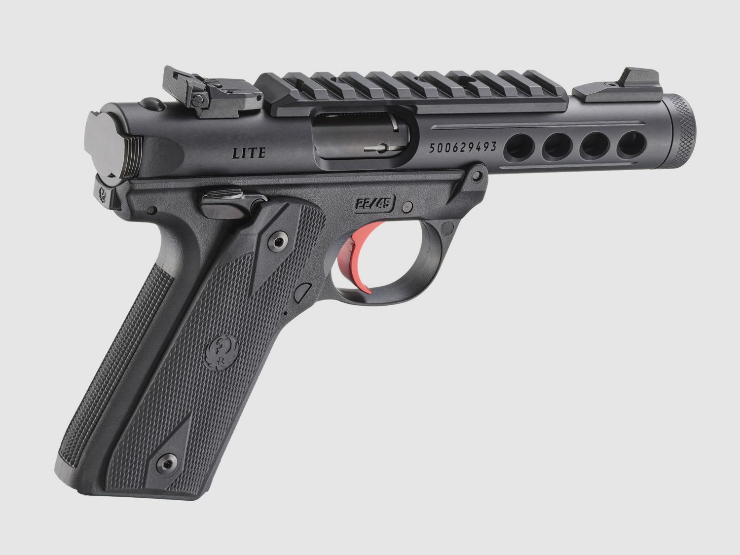 RUGER PISTOLET MARK IV 22/45 LITE .22 LR 4,4″/11,18 cm NOIR ANODISÉ