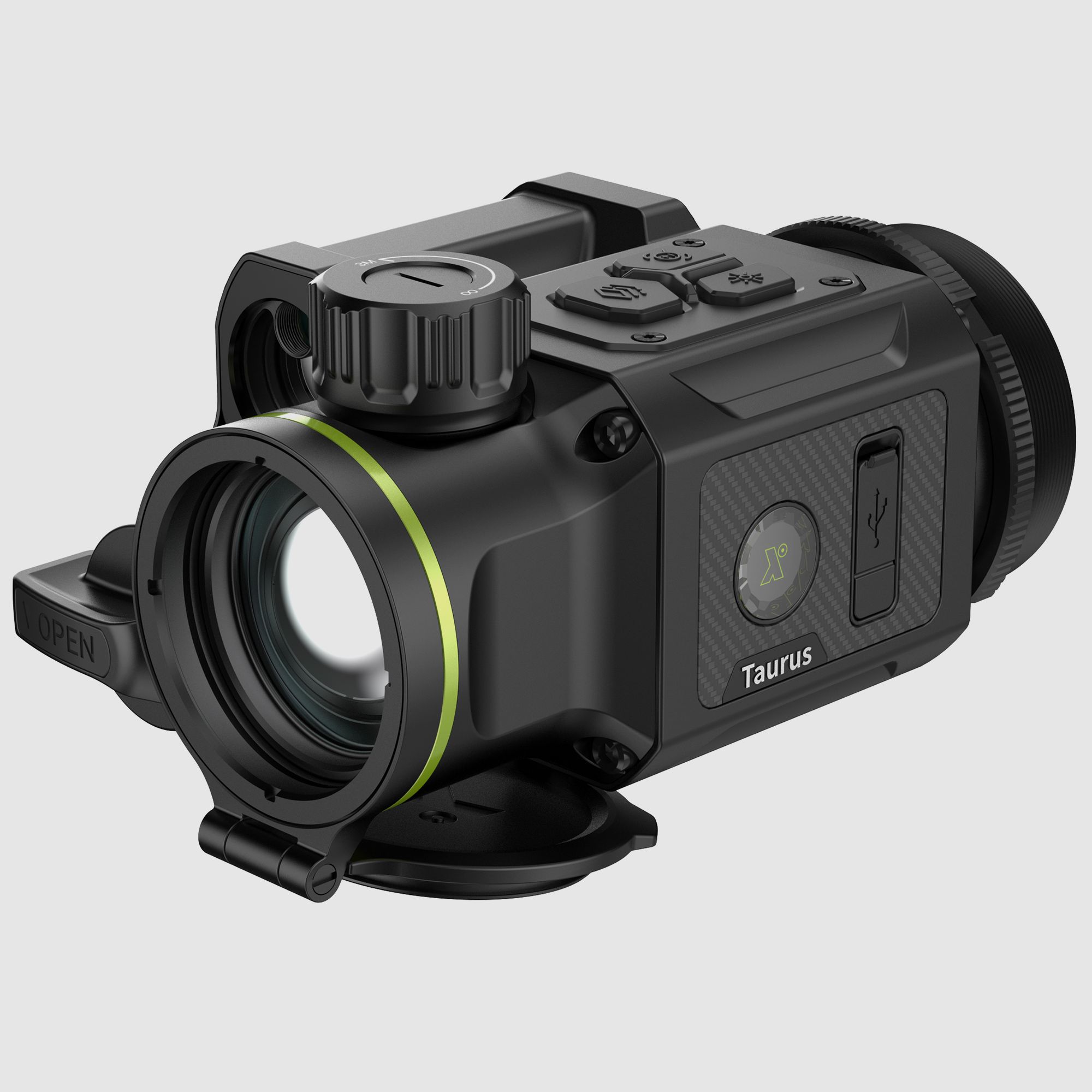 PIXFRA Taurus T635 LRF Wärmebild-Vorsatzgerät mit Laser-Entfernungsmesser