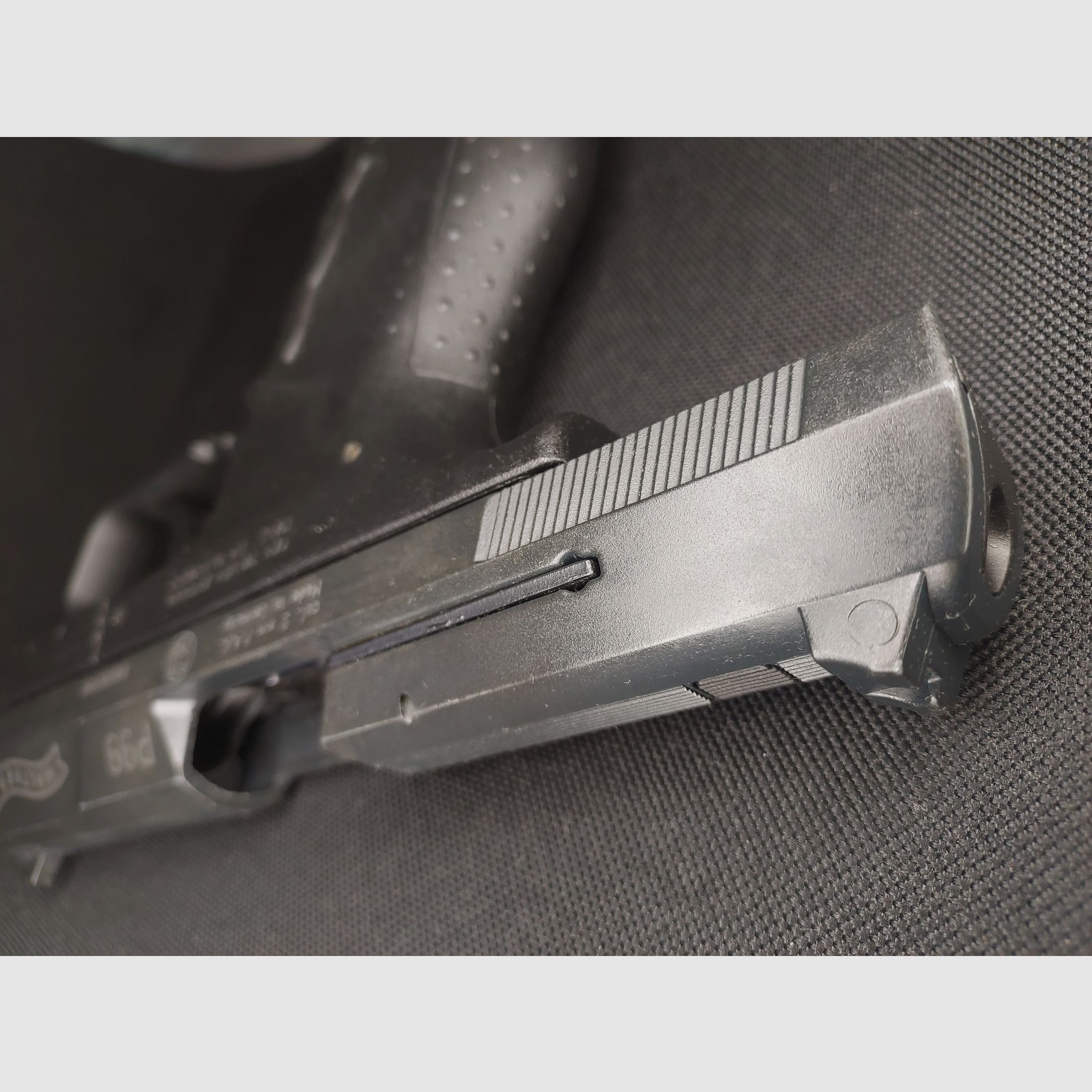 Walther P99 Schreckschuss Pistool 9mm P.A.K. (PTB 762) P 99 met Coptex Holster