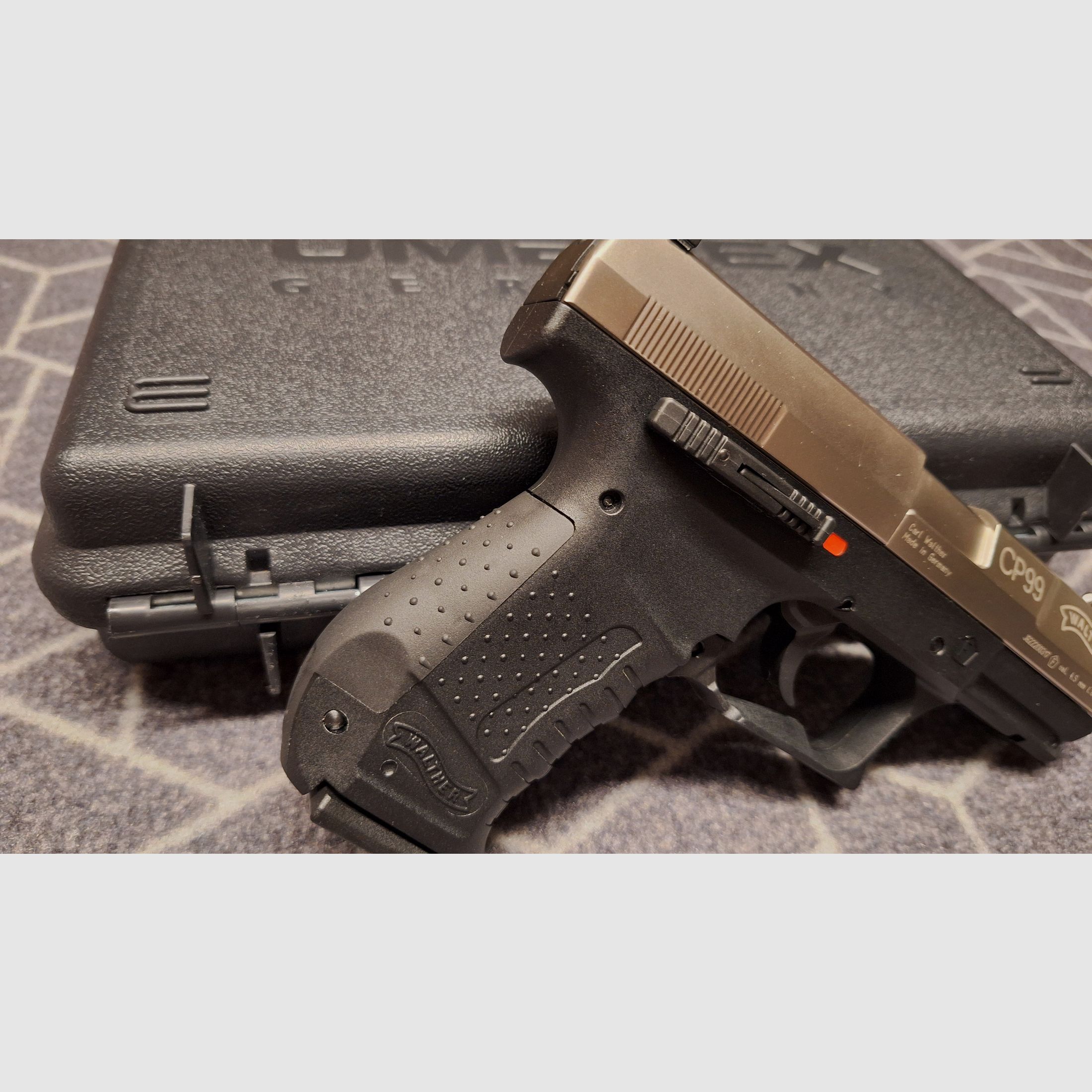 Walther CP99 Nickel 4,5 mm Diabolo CO2-pistool NIEUW!