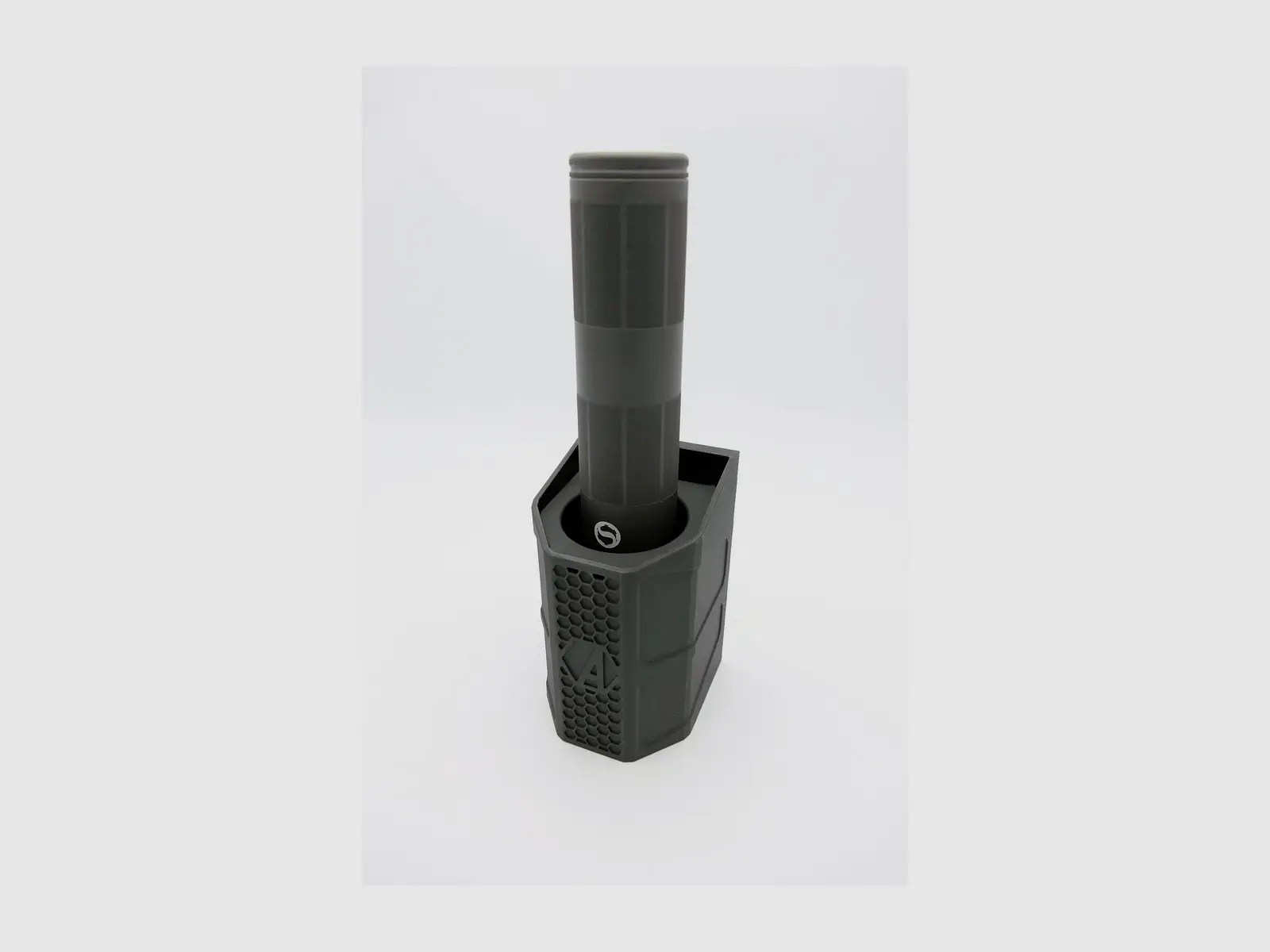 Alpha Precision S-Rack Schalldämpferhalter Schwarz