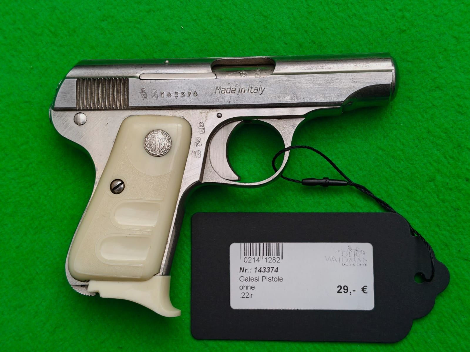 Galesi Prescia Pistole .22lr
