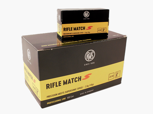 RWS 22lr Rifle Match S (supersonische snelheid) 40 gr