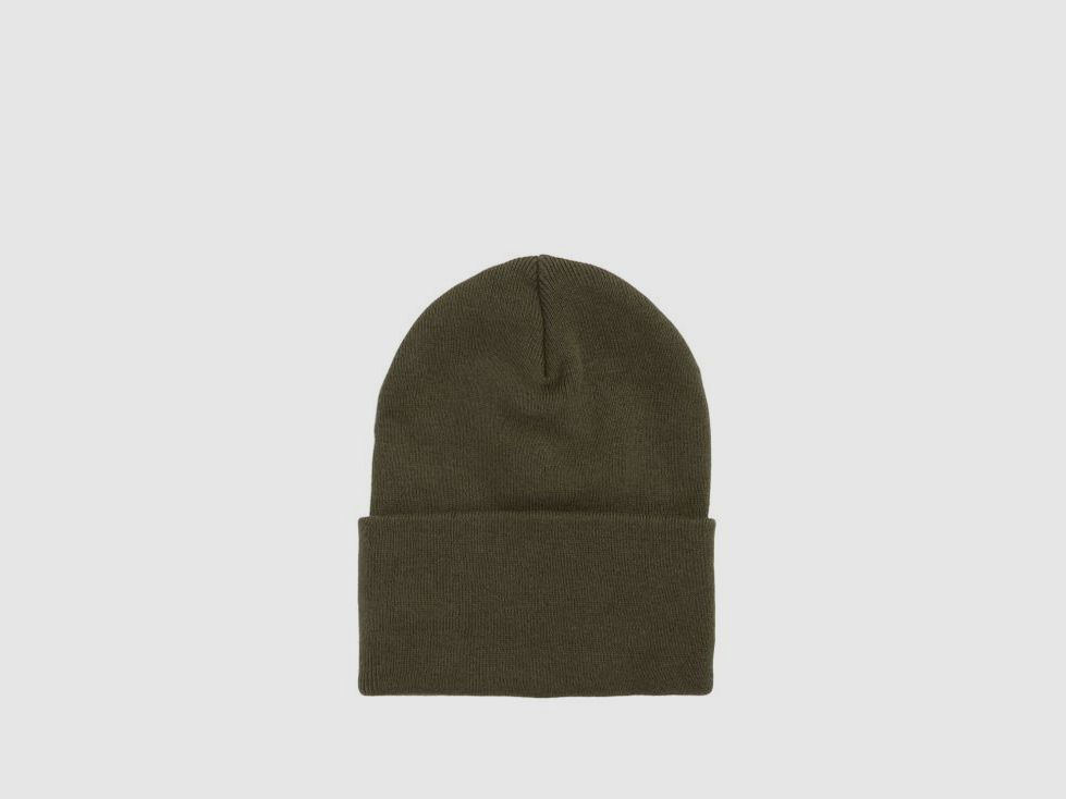 Barbour Harton Beanie Deep Olive, image 2 of 3