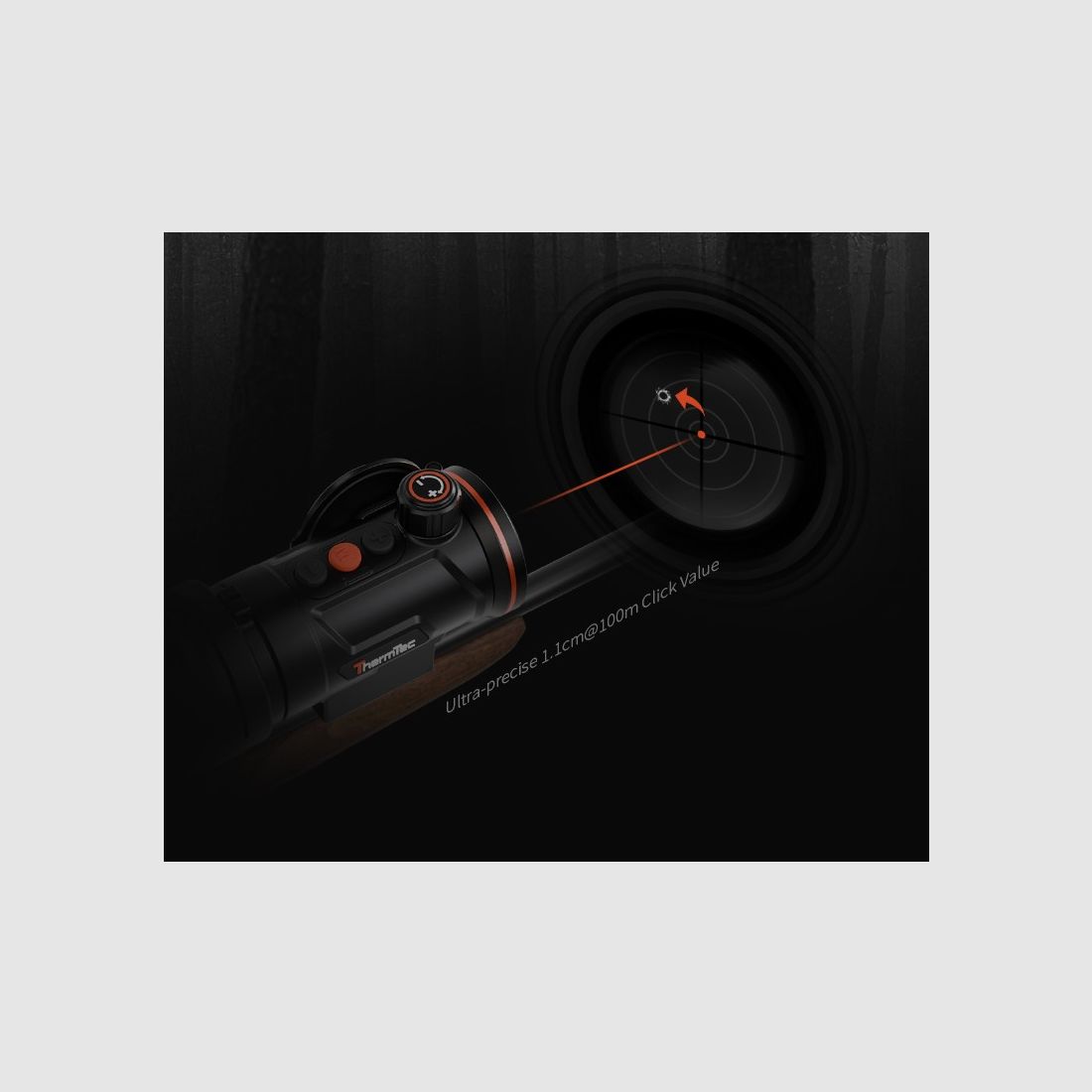 ThermTec Hunt 650 Pro LRF Thermische Clip On / Voorzetkijker, afbeelding 10 van 17