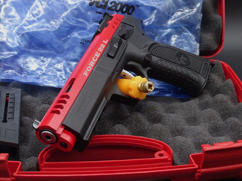 Tanfoglio Force 22 L Red Slide Kaliber .22lr Force 22 L