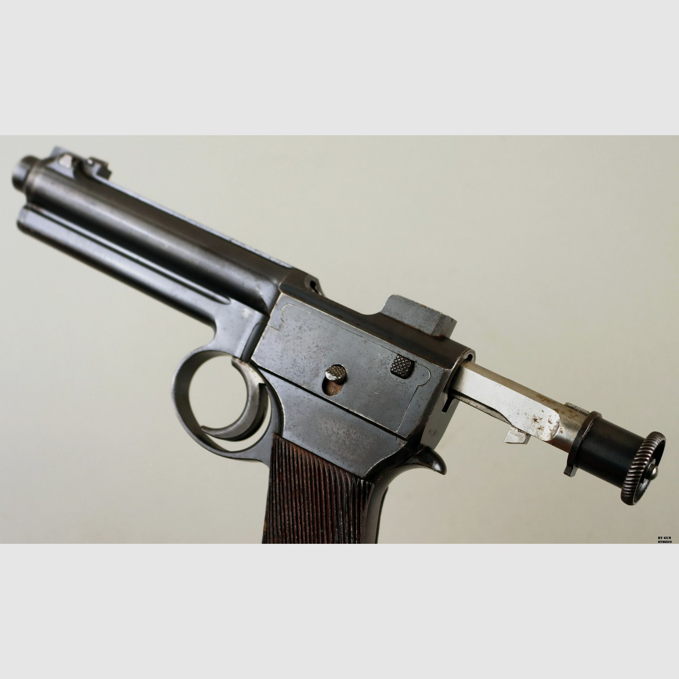 Pistole FEGYVERGYAR BUDAPEST mod. Roth Steyr M1907 Kal. 8 Steyr Matr. 13794, Bild 12 von 12