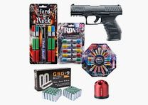 Pistolet startowy Nowy Rok XXL zestaw 4