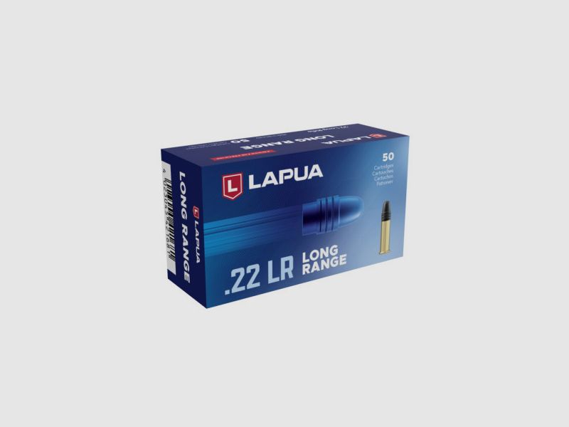 LAPUA LONG RANGE - .22LR - 2,59 G / 40 GRS. - 50 STK