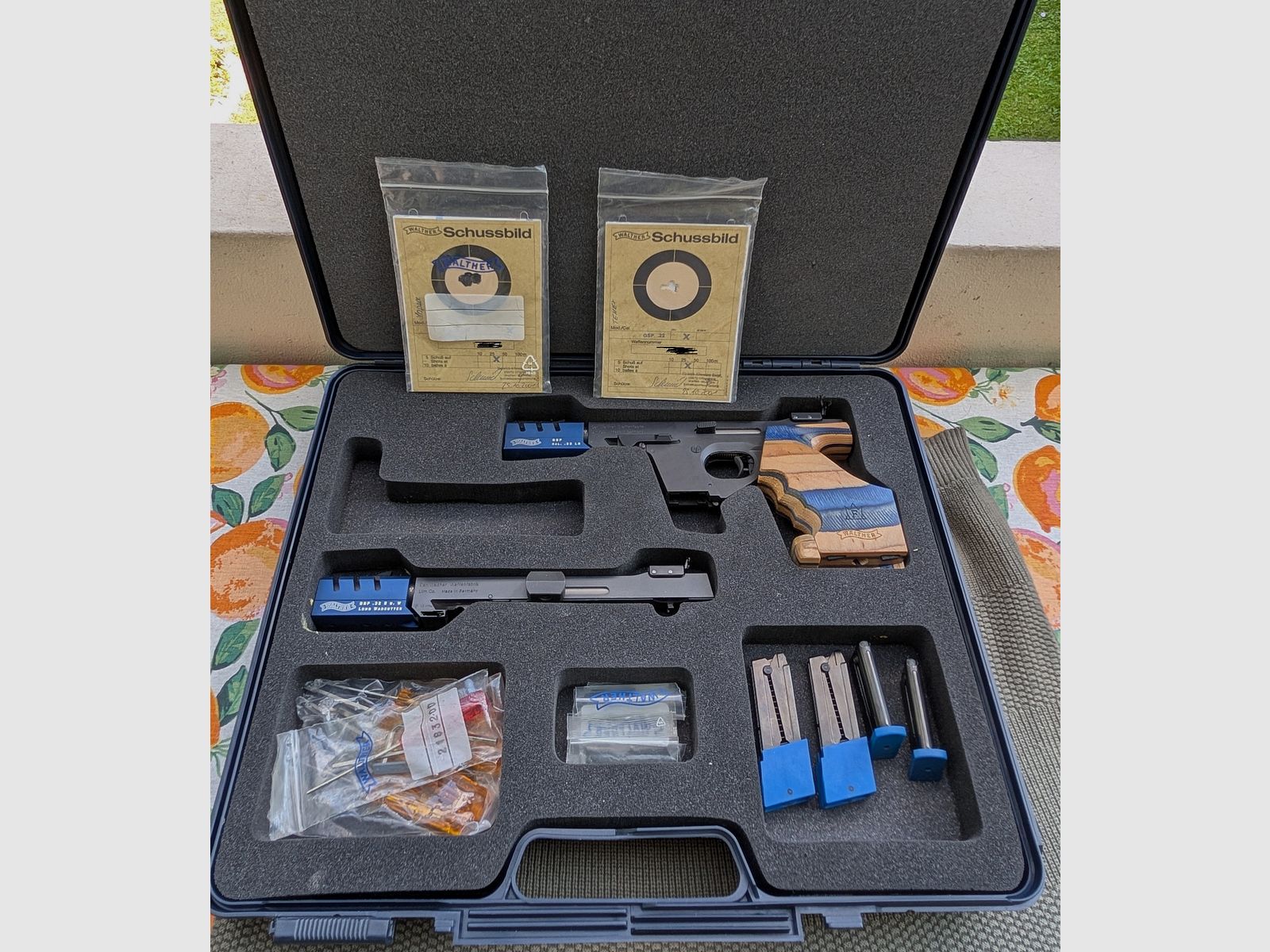 Walther GSP Expert .22lr con sistema intercambiabile .32 s&w in condizioni molto buone