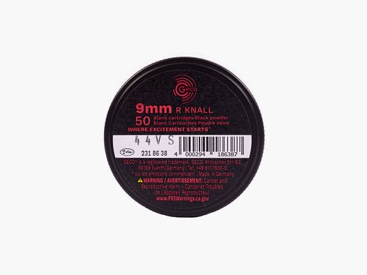 Geco GECO black powder blank cartridge