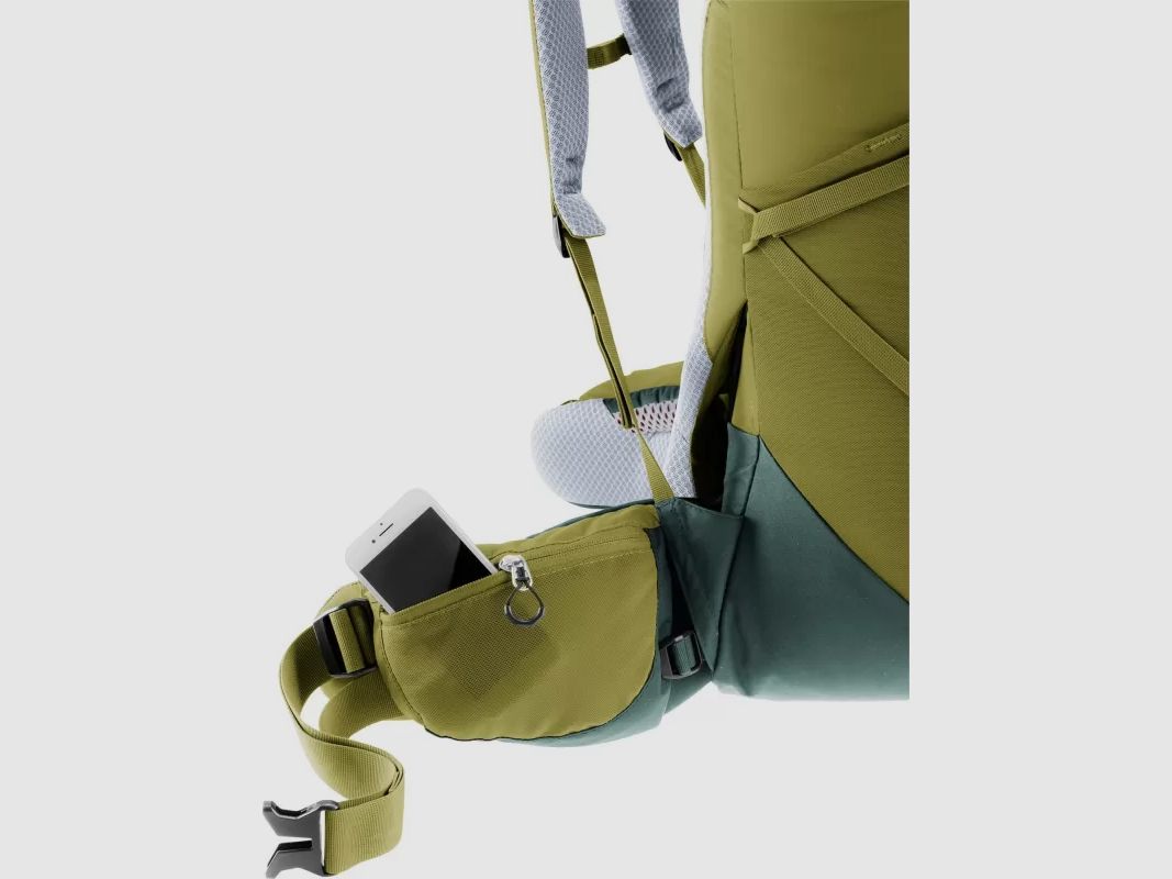 Deuter Aircontact Core 40+10 Zielony, Brązowy, zdjęcie 6 z 14