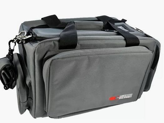 CED Schießsporttasche RangeBag DeLuxe: 2-4 Pistolen 54x36x28cm SCHWARZ