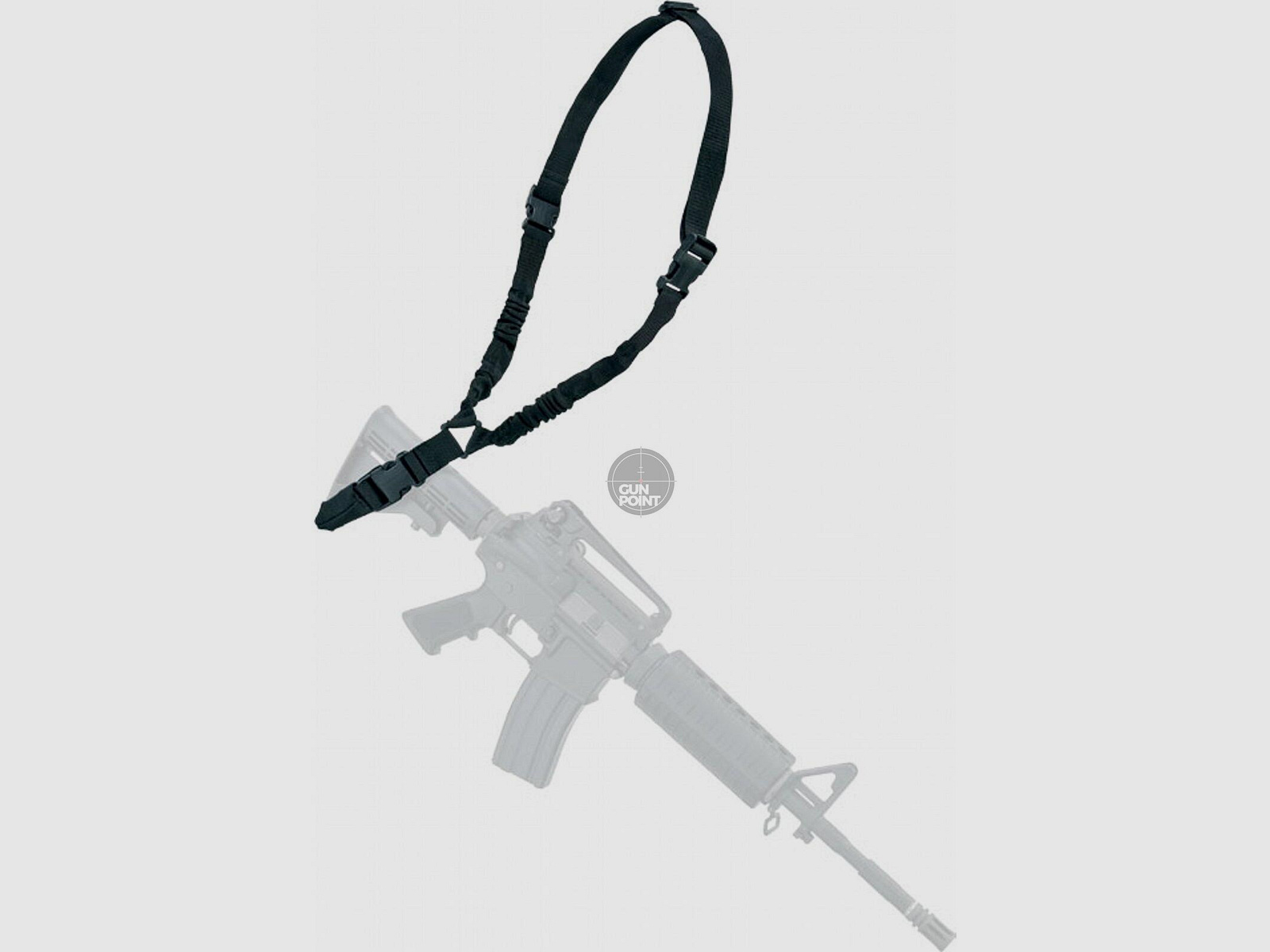 Defcon 5 Tactical Assault Sling 3 Buckle Gewehrriemen Schwarz