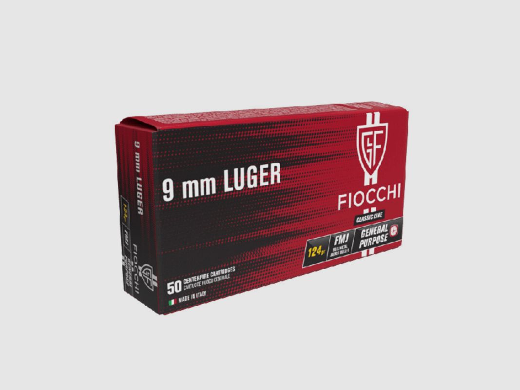 MUNITION FIOCCHI 9X19 (9MM PARA) 709354 DIE 50, Bild 1 von 2
