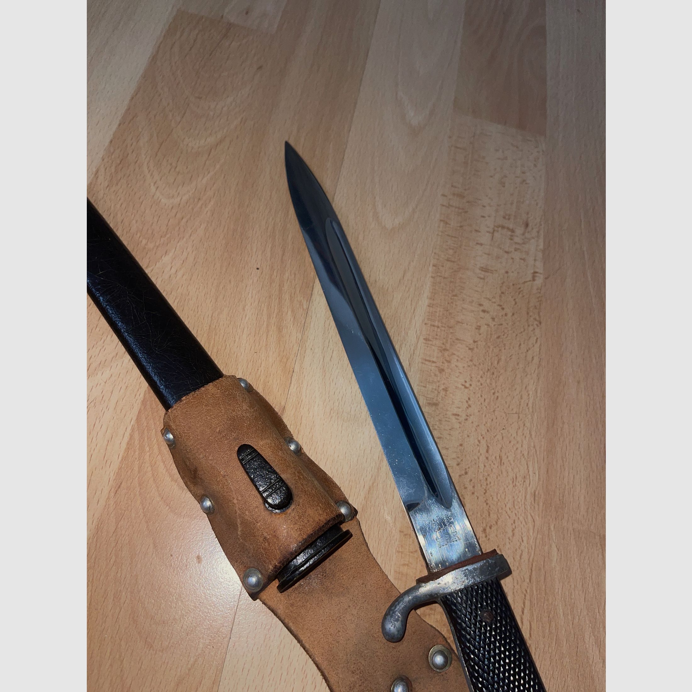 Ausgeh-Bajonett K98 Seitengewehr ALCOSO Solingen