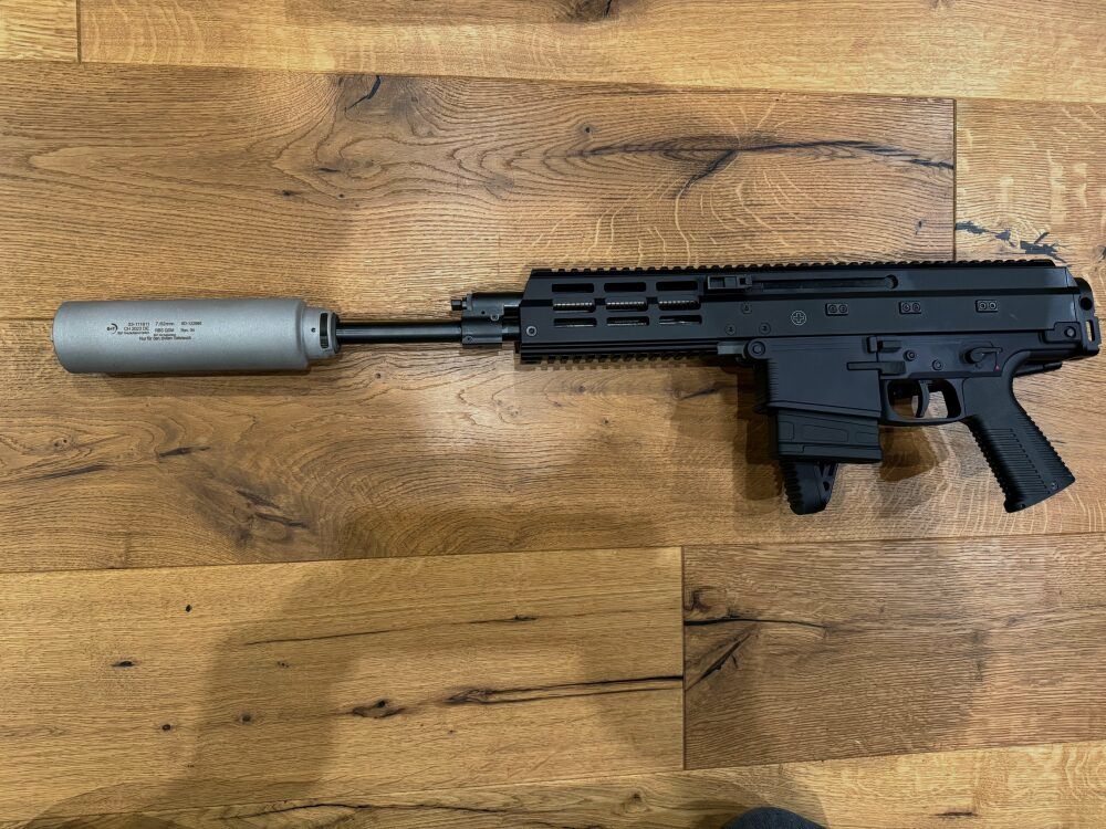 Brügger & Thomet B&T Schalldämpfer RBS QDM mit M.A.R.S. Schnittstelle