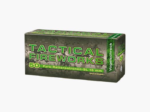 Umarex Pyro Tactical Fuegos Artificiales Ratterpatronen - 50 uds.