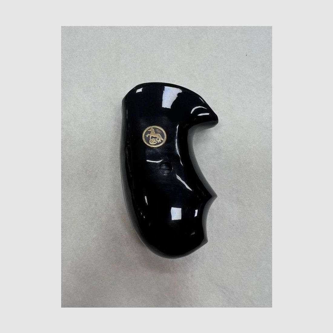 Taktischer Griff Guance Colt Detective Hochglanz Schwarz mit Colt-Logo, Bild 2 von 2