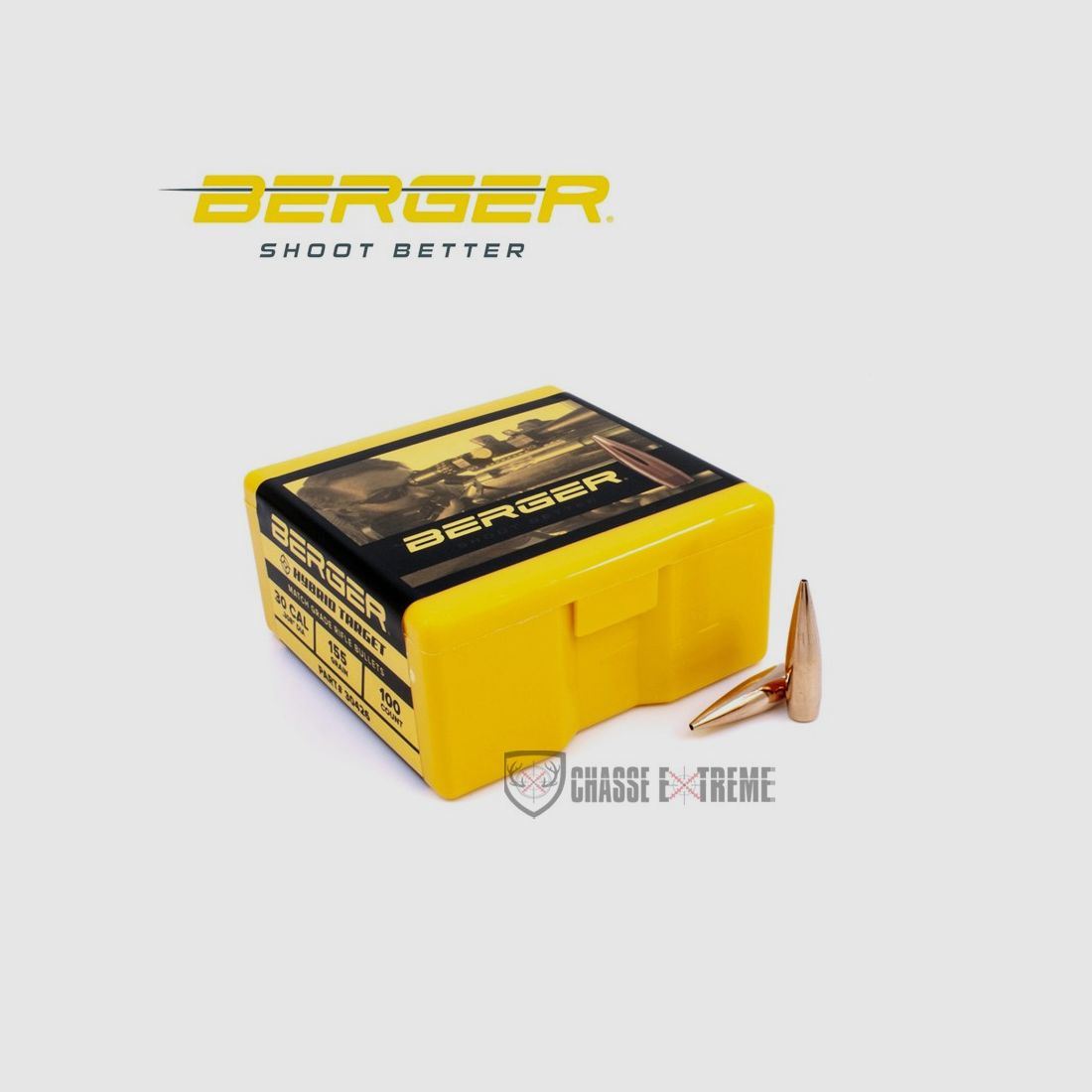 100 Geschosse BERGER Kal 30 155gr VLD Jagd, Bild 2 von 2