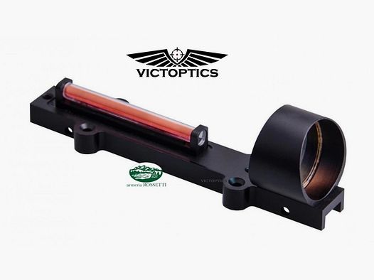 VICTOPTICS Sistema de mira con fibra óptica para riel rifle RDSL08P