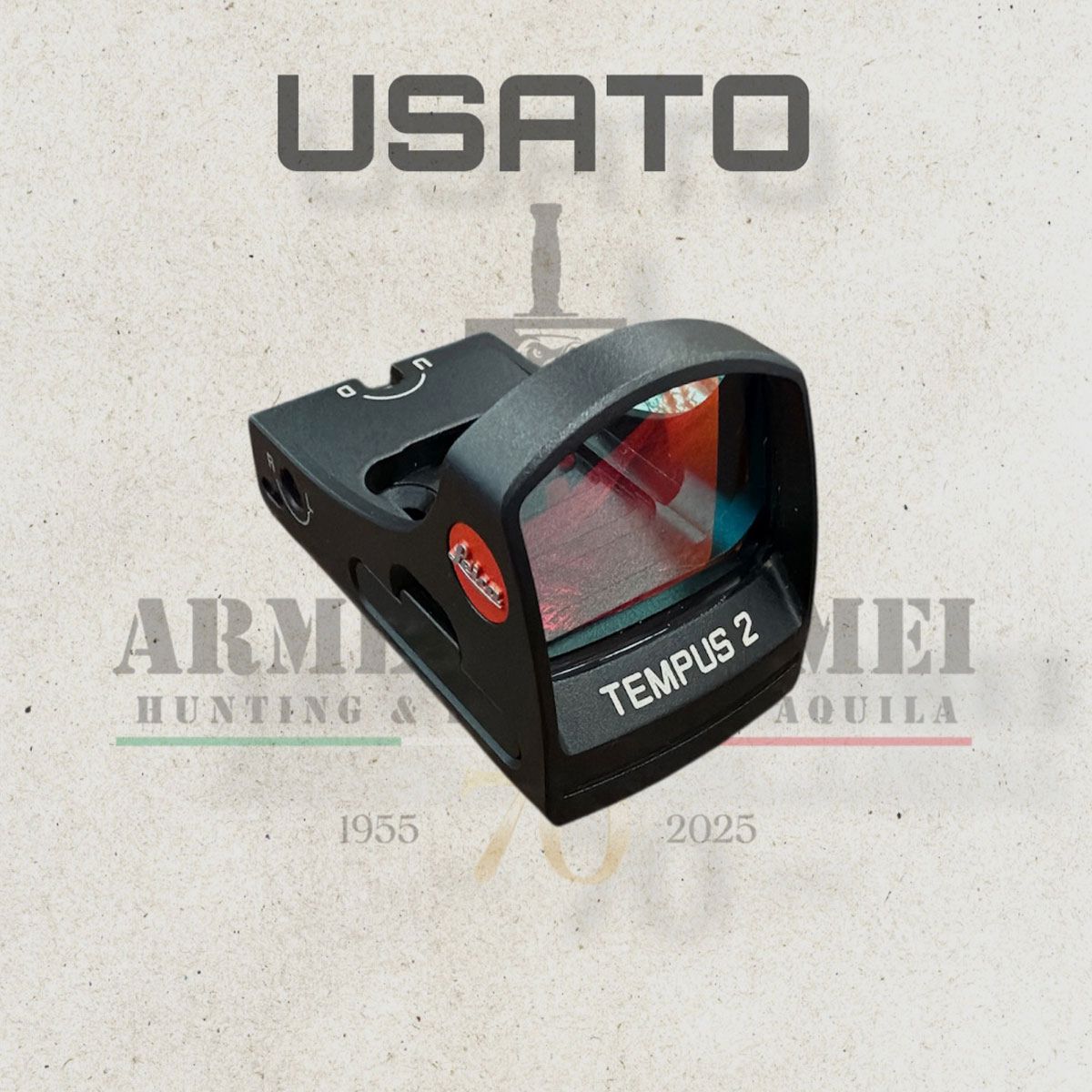 USED – RED DOT – LEICA – 2.0 TEMPUS ASPH 2.5 MOA, image 2 of 6