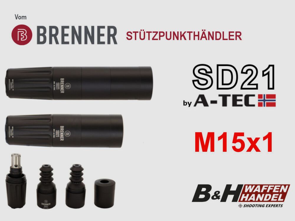 Brenner SD21 silencer by A-TEC