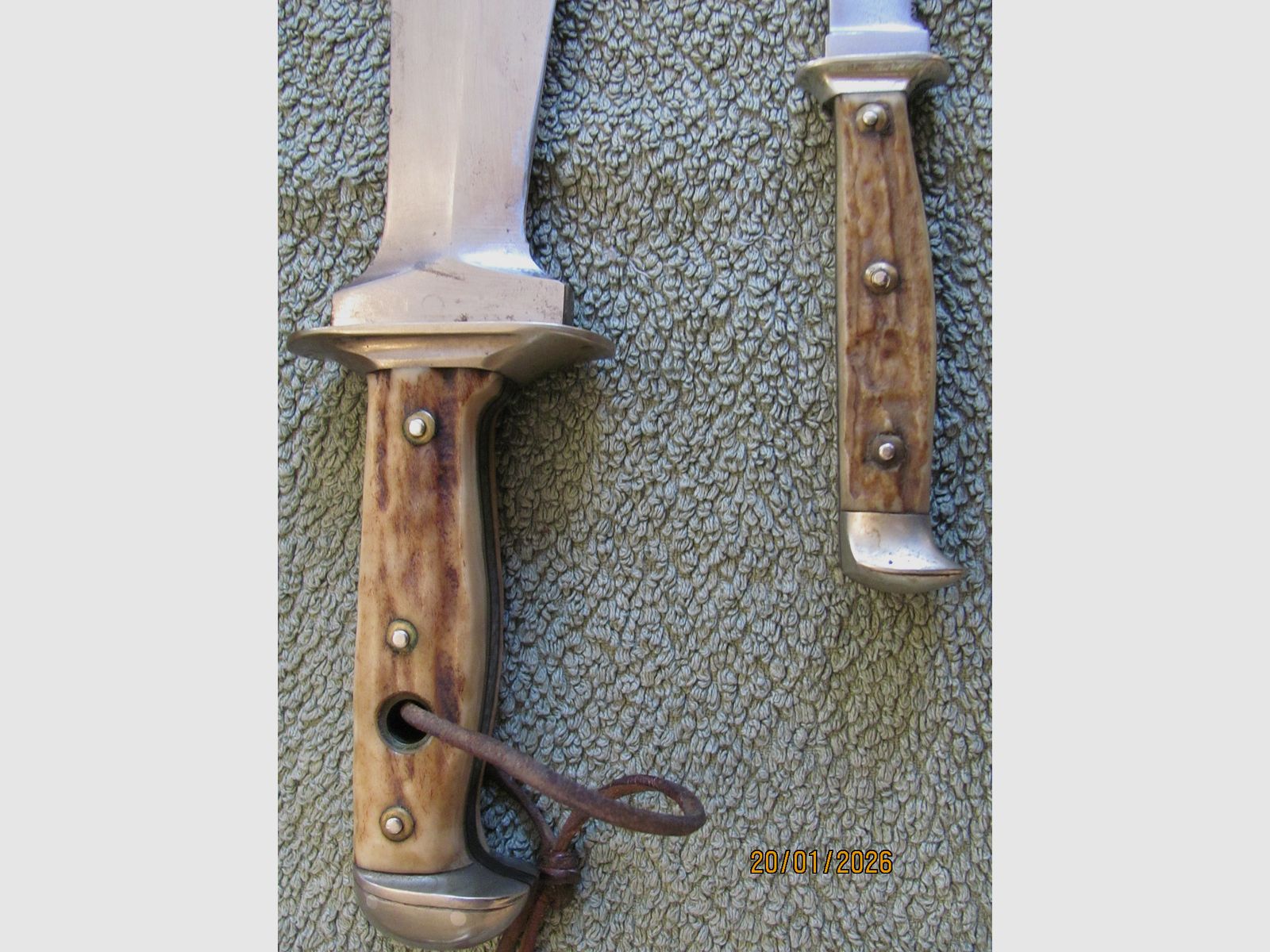 Original Puma Waidblatt 3588 in Holzbox - geführt, ohne Schäden