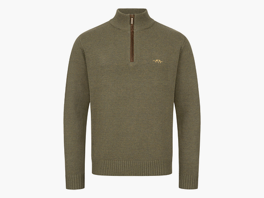 BLASER Wollpullover mit halbem Reißverschluss für Herren