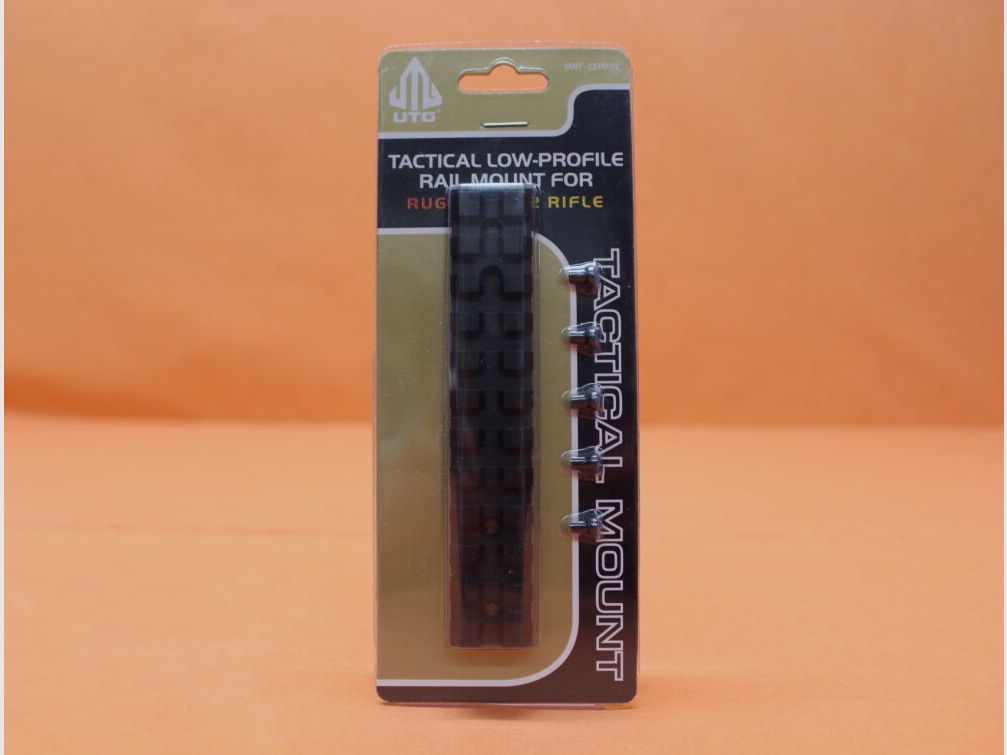 UTG - Leapers Ruger 10/22: Tactical Low-Profile Rail Mount UTG (MNT-22TOWL) Aluminum / Picatinny profile mounting rail