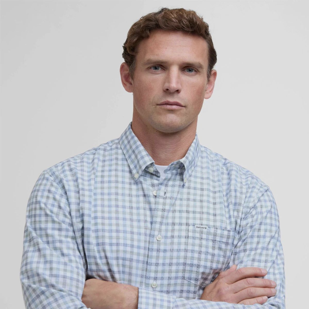 BARBOUR Ravenfield Hemd Regular Fit Navy