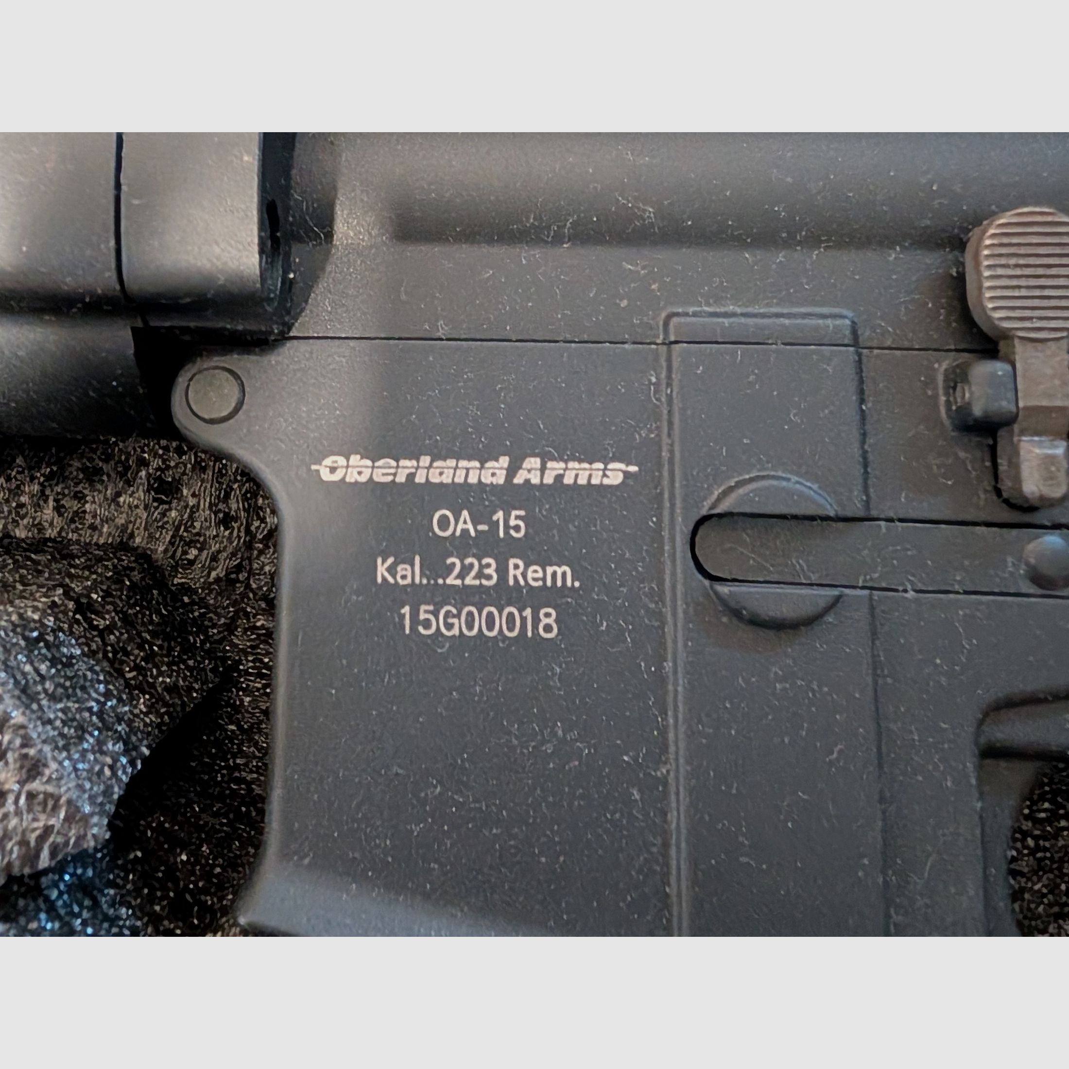 Oberland Arms OA-15 S-AEG Softair – 1 Joule – avec accessoires