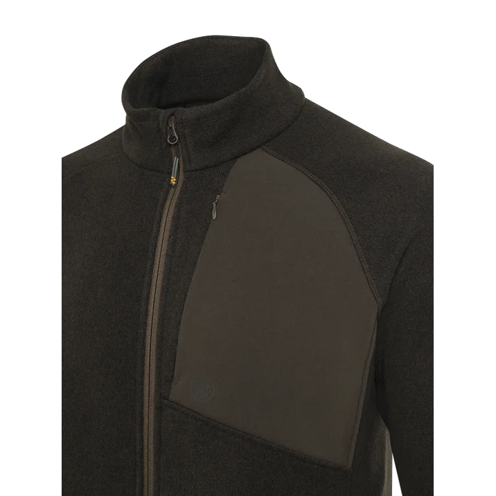 Giacca in pile Beretta Abisko Full Zip in Marrone, immagine 4 di 6