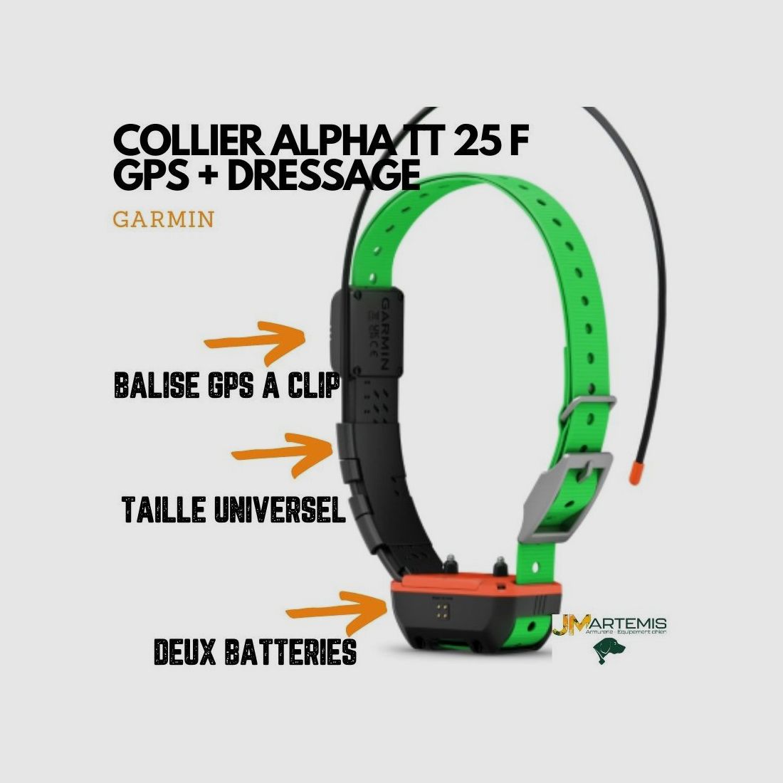 GPS-Halsband GARMIN TT25 F + Netzladegerät, Bild 11 von 15