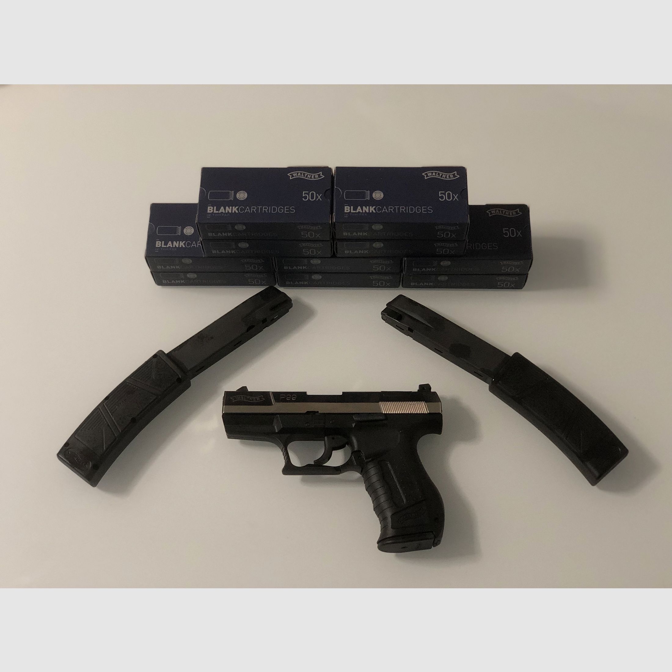 🔥 Zestaw Sylwestrowy Walther P99 (stalowa zasuwa) 🔥