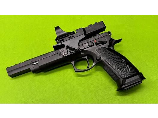 CZ 75 TS OPEN CZECHMATE 9mm Luger 
                CZ 75 TS OPEN CZECHMATE 9mm Luger - halbautomatische Pistole