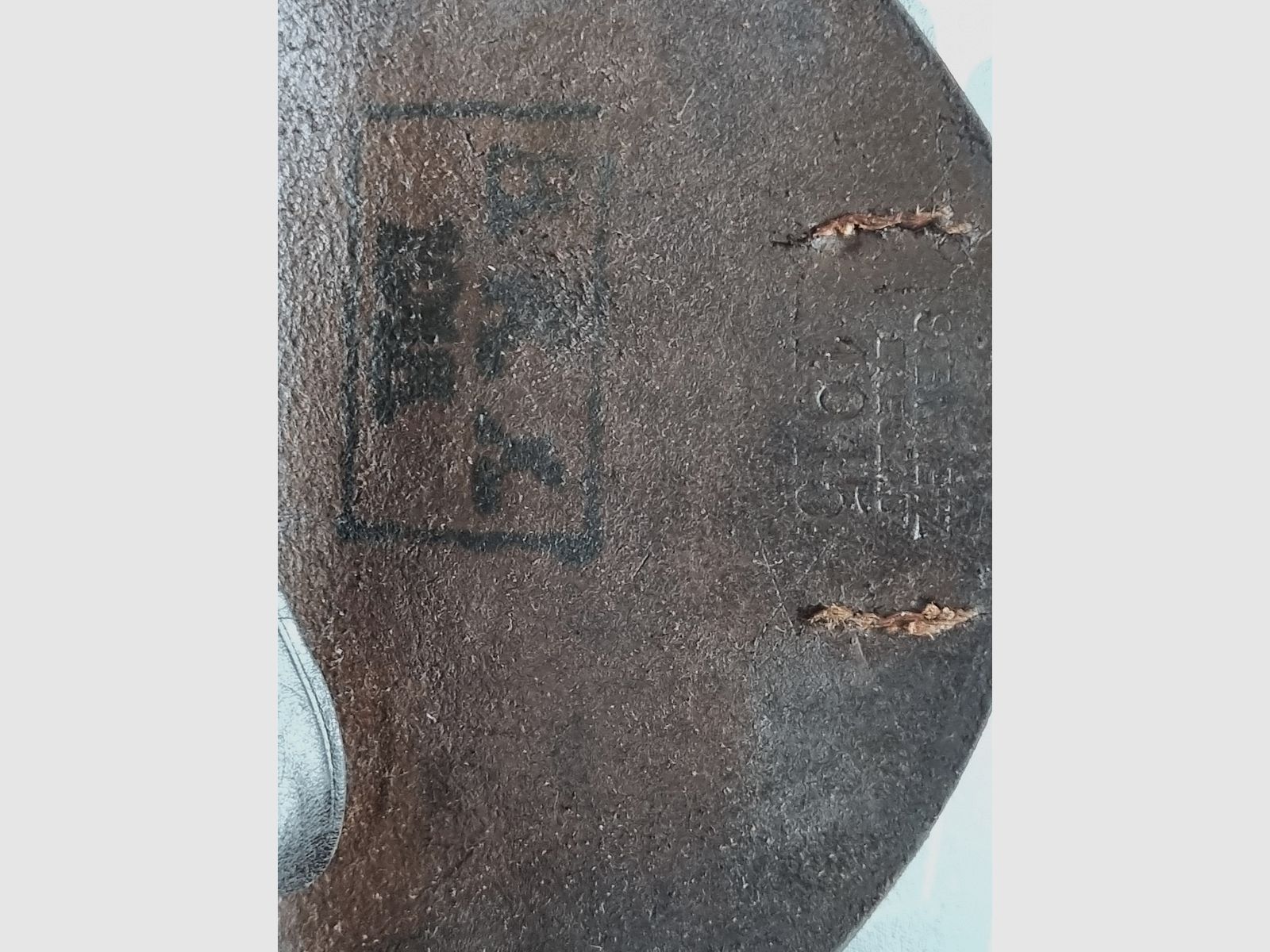 1915 DWM P08 Artillery Leather Holster by Steinmetz Breslau (B.A.X.) / Price is negotiable