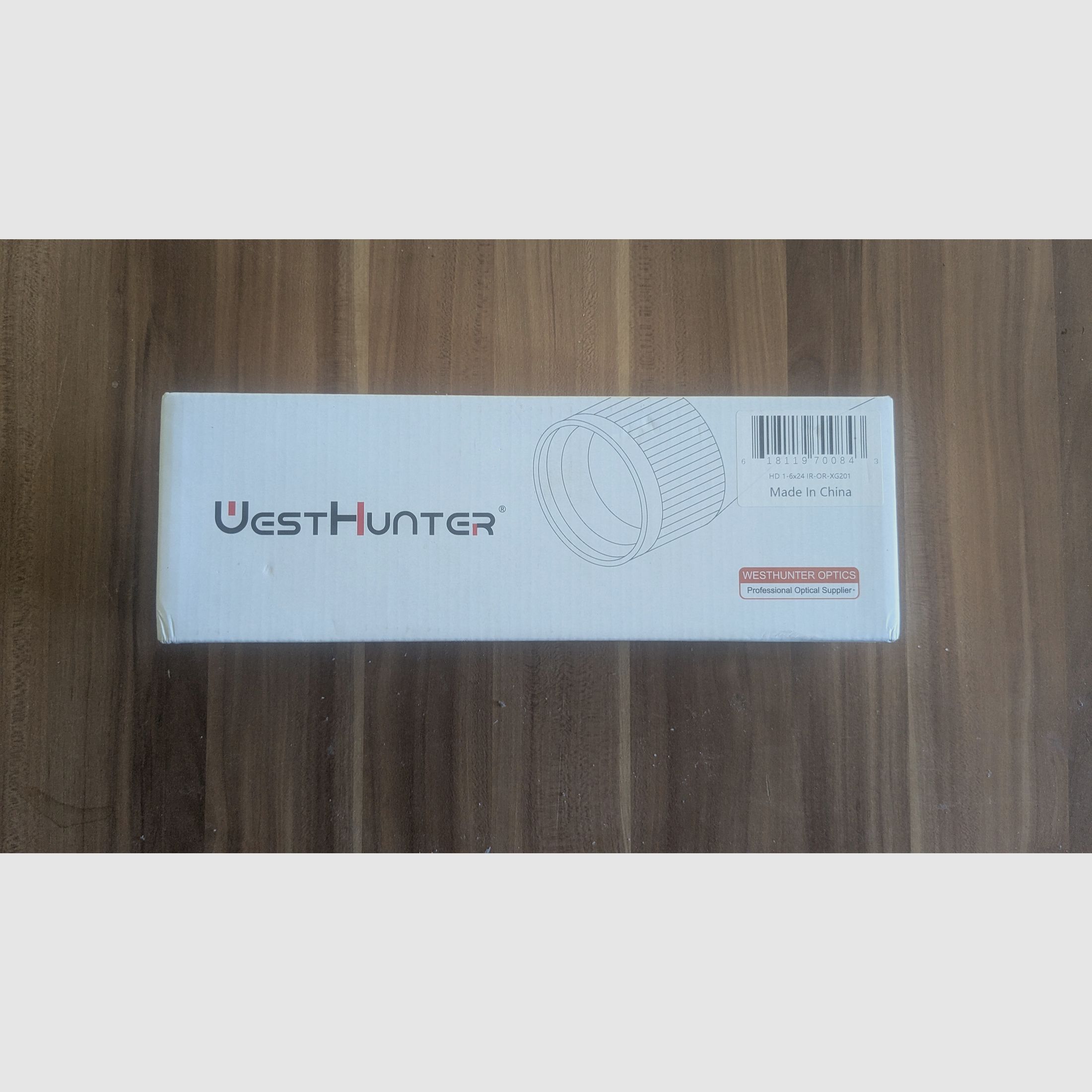 West Hunter Optik HD 1-6x24 IR SFP Zielfernrohr 